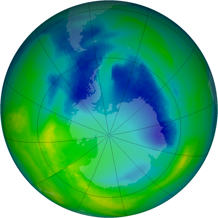Ozone Map 2002-08-15